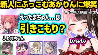 風紀チェック疑惑の発言に笑っちゃうひななず、新人にぶっこむんだりセンシティブな話題を回避するあかりんに爆笑するひなーのｗｗ【橘ひなの/花芽なずな/英リサ/あかりん/銀城サイネ/龍巻ちせ/ぶいすぽ】