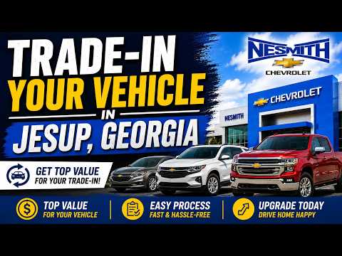 Trade in your vehicle in Jesup Georgia