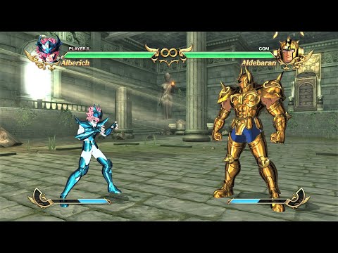 Megrez Alberich vs Taurus Aldebaran (Hardest AI) - Saint Seiya: Soldiers' Soul