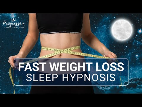 Sleep Hypnosis for Healthy & Permanent Weight Loss, Create the Healthy Habits with ease