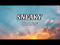 Mr Drew - SNEAKY (lyrics)