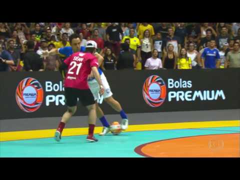 Desafio Reis do Drible 2017 | 1º Tempo |  Reis do Brasil 29 X 15 Reis do Mundo