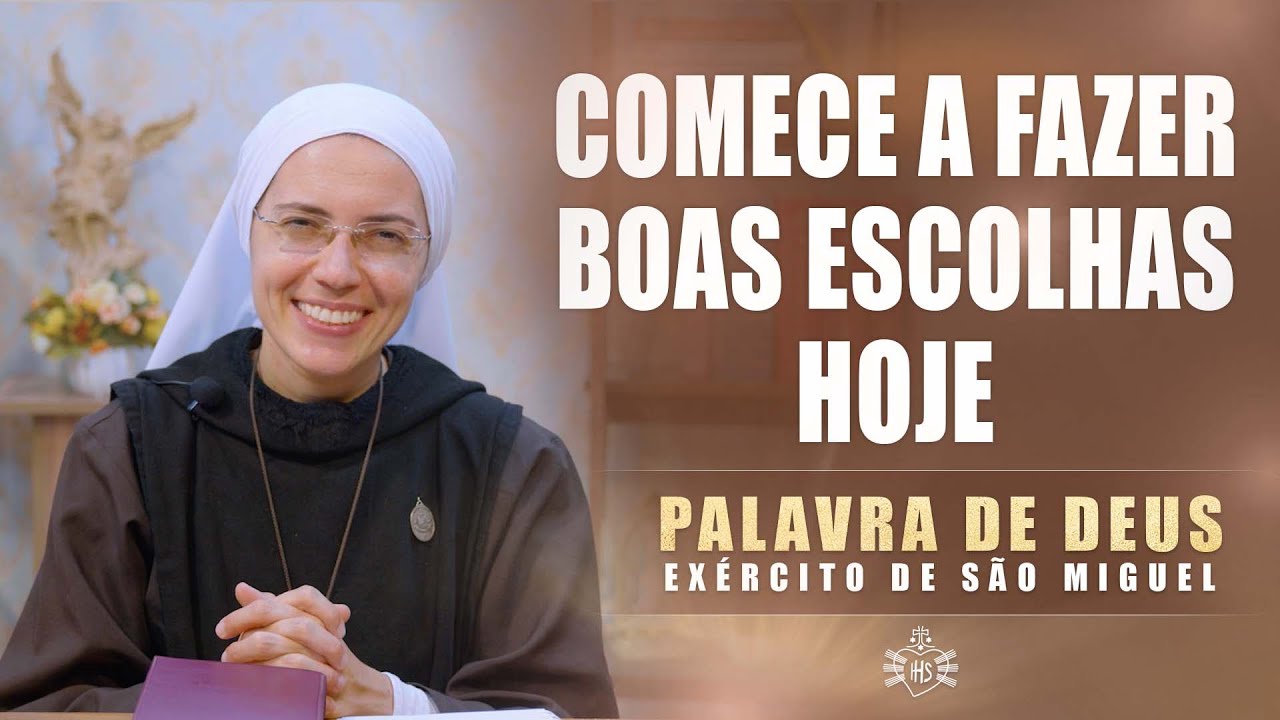 Comece a fazer boas escolhas hoje (Lc 6,12-19) Palavra de Deus #391 | 06/09 | Instituto Hesed
