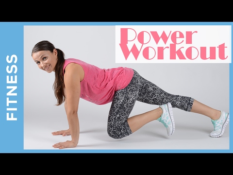 9 Minuten Power Fatburner für Beginner - Up & Down Workout