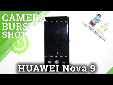 How to Take Burst Shot on HUAWEI Nova 9 - Multiple Photos