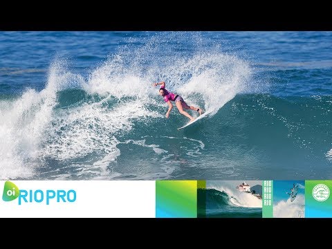 Moore vs. Weston-Webb vs. Erickson - Round Three, Heat 4 - Oi Rio Women's Pro 2018