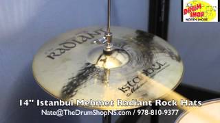 Video thumbnail for Istanbul Mehmet Radian Rock Hi-Hats 14'' - The Drum Shop North Shore by Nate Morrison Drums