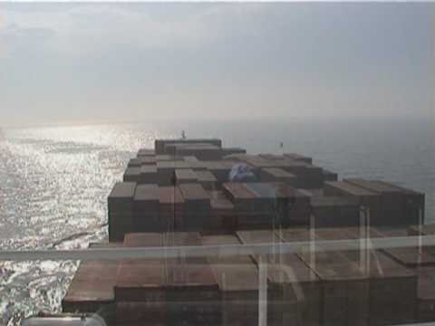 Frachtschiffreise mit MS" MSC SARAH"  Teil 2 - Felixstowe (GB)