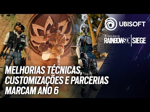 MELHORIAS TÉCNICAS, MAIS CUSTOMIZAÇÕES E GRANDES PARCERIAS MARCAM ANO 6 | Rainbow Six Siege