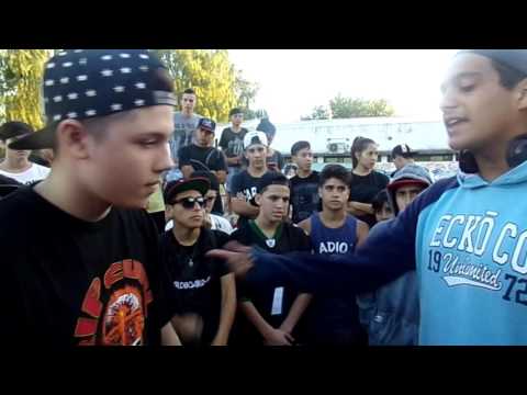 Mylo vs kido - Parte 1 - LA PLAZI FREESTYLE