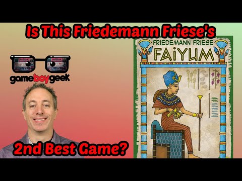 Faiyum Review - Is This Friedemann Friese's 2nd Best Game (to Power Grid)?