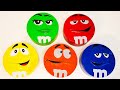 Satisfying ASMR Video Yummy Unboxing M M S Tins With Rainbow Candy Mixing It