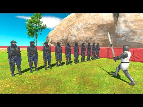 SWAT Team Death Run - Animal Revolt Battle Simulator