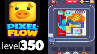 Pixelflow level 350 very hard Guide Walkthrough Solution