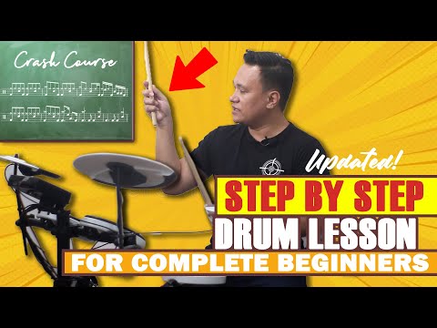 DRUM LESSON for Complete Beginners [Filipino] 2024
