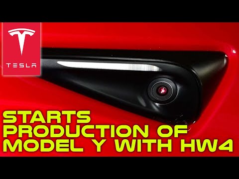 Tesla Giga Texas Starts Production of Model Y with HW4