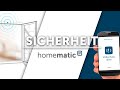 Homematic IP Smart Home Funk-Schlüsselbundfernbedienung Alarm