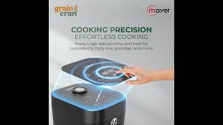 Mayer Grain Craft Rice Cooker KV1 (AI) — watch on YouTube