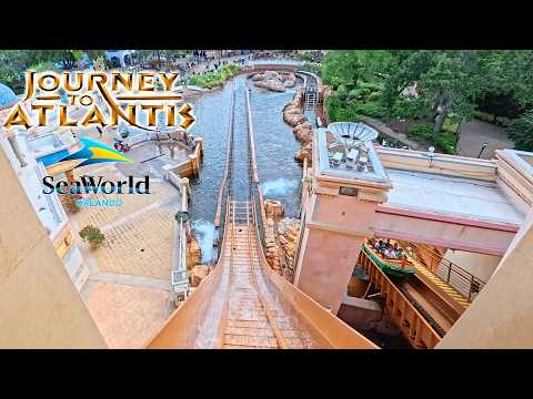 Front row point of view footage of Journey to Atlantis