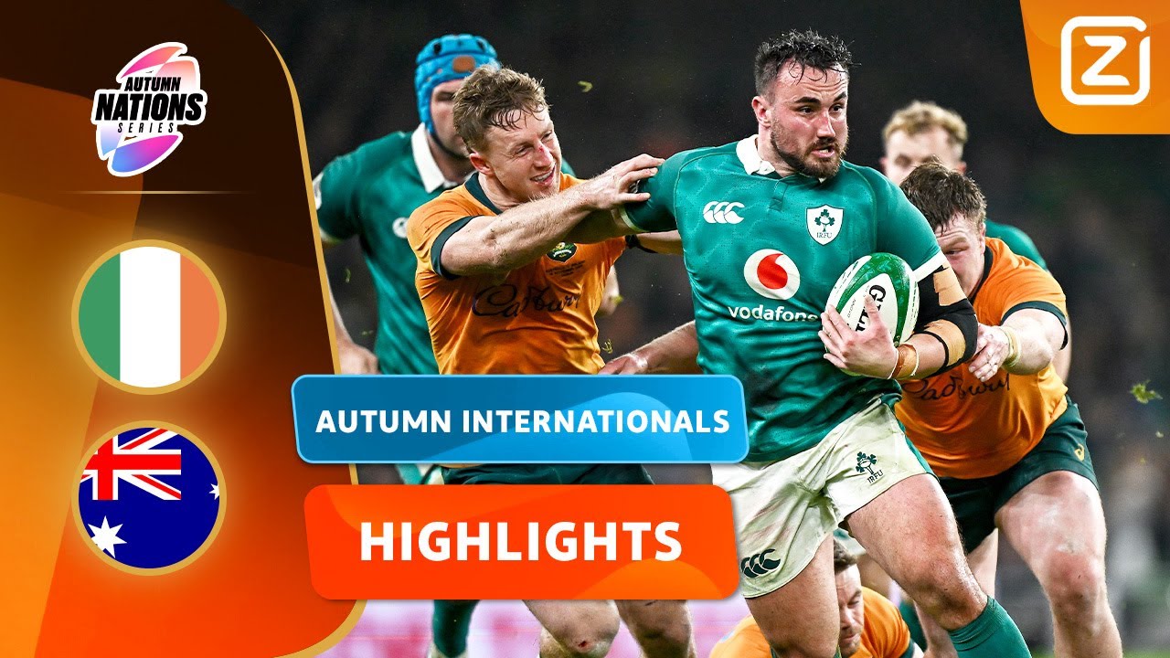 RECORDZEGE EN HATTRICK IN HEERLIJKE WEDSTRIJD!😍🔥 | Ierland vs Australië | Autumn Internationals 2025