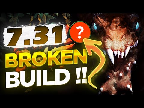 Waga finds BROKEN BUILD on Primal Beast - 7.31 Patch Dota 2