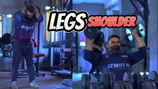 Legs & Shoulder powerful exercise for body must try @BMfitness83