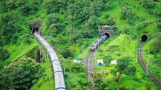 One of the most beautiful railway routes in India - Mumbai - Manmad section