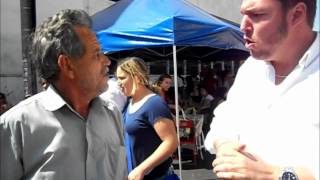 Professor Haniel na Feira da Gustavo Maciel