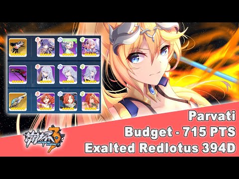 Honkai Impact 3 SEA - [Budget Gear] Exalted Redlotus 394D - Parvati