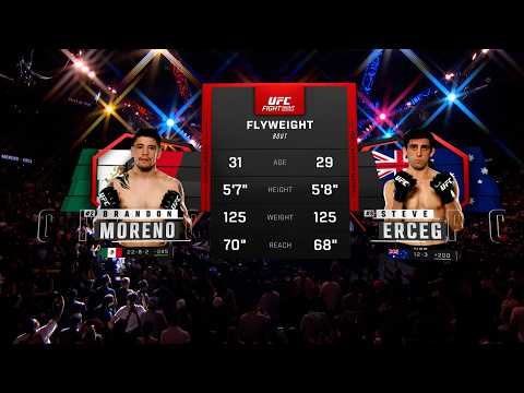 Brandon Moreno vs. Steve Erceg | FULL FIGHT | UFC Mexico