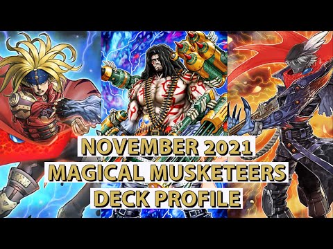 YUGIOH NOVEMBER 2021 MAGICAL MUSKETEERS DECK PROFILE