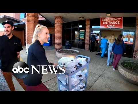 Recognizing volunteers feeding those in need