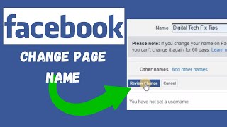 How To Change Facebook Page Name On PC (2024)