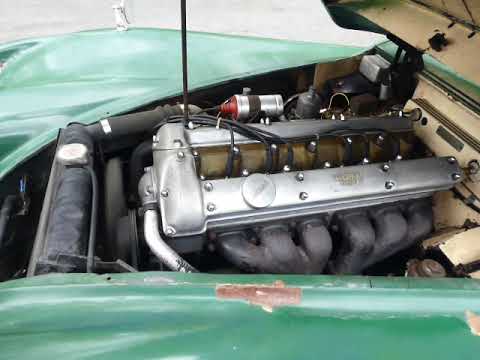 1957 Jaguar XK140 FHC Matching Numbers (Stock # O135) - Engine Starting and Running