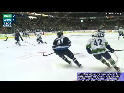 Danila Klimovich - Young Stars - GOAL (off-puck positioning)