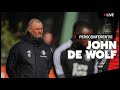 LIVE | Persconferentie met John de Wolf & Luis Sinisterra