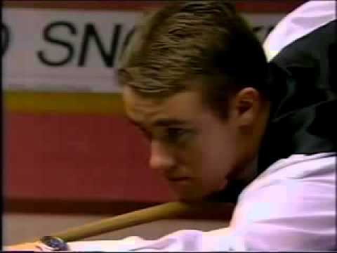 Stephen Hendry almost 147 at Snooker World Final 1996