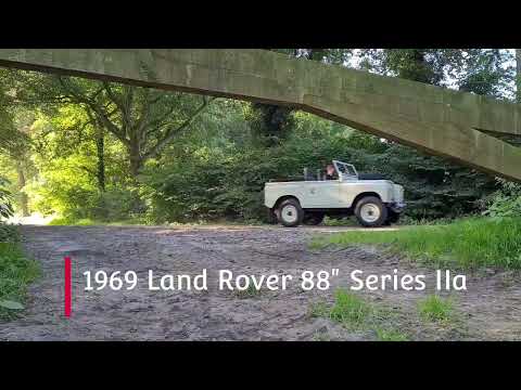 Having fun with a very nice classic icon, a 1969 Land Rover Series IIa