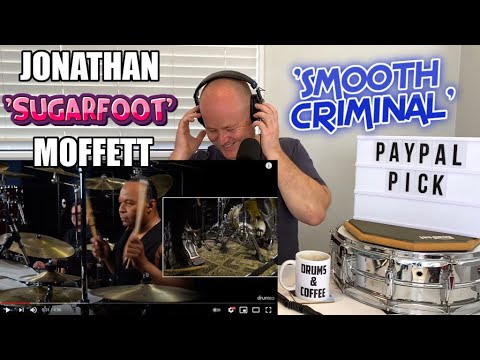 Drum Teacher Reacts: Michael Jackson's Drummer | JONATHAN 'SUGARFOOT' MOFFETT | 'Smooth Criminal' 🥁🔥
