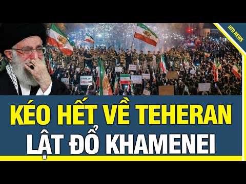 An unprecedented and awe-inspiring scene: Millions of Iranians flock to the capital to overthrow ...