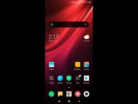 Redmi k20 fingerprint animation full screen and dark mode on