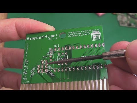 Commodore 64 (C64) Simple C64 Cart v1.0 from MindFlareRetro