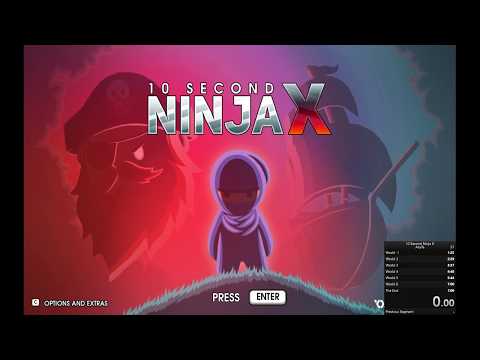 10 Second Ninja X Any% Speedrun (7:01.92)