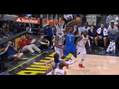 Victor Oladipo HAMMERS the Two-Handed Monster Dunk | 12.05.16