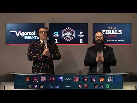 PG NATIONALS VIGORSOL BEATS - SEMIFINALI - Q4G vs SMS - GAME 2