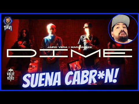 REACCION A Marcianeke, Jairo Vera - DIME (Video Oficial)