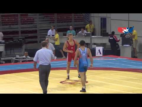 JR World GR - Tuma (USA) tech. fall Gunderson (NOR), 60 kg