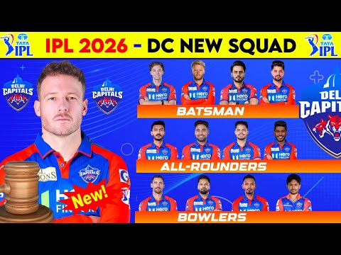 Dc Squad 2026 - IPL 2026 Dc Team Squad || Delhi Capitals 2026 Squad