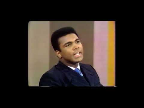 Muhammad Ali talks about the Ali vs Marciano Tape and Western with Clint Eastwood