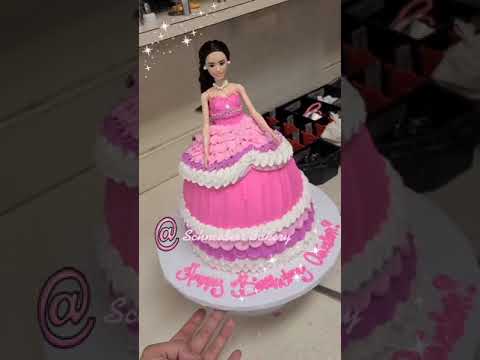 Doll Cake 😍😱 | Designer Cake Omg 😱 | #shorts